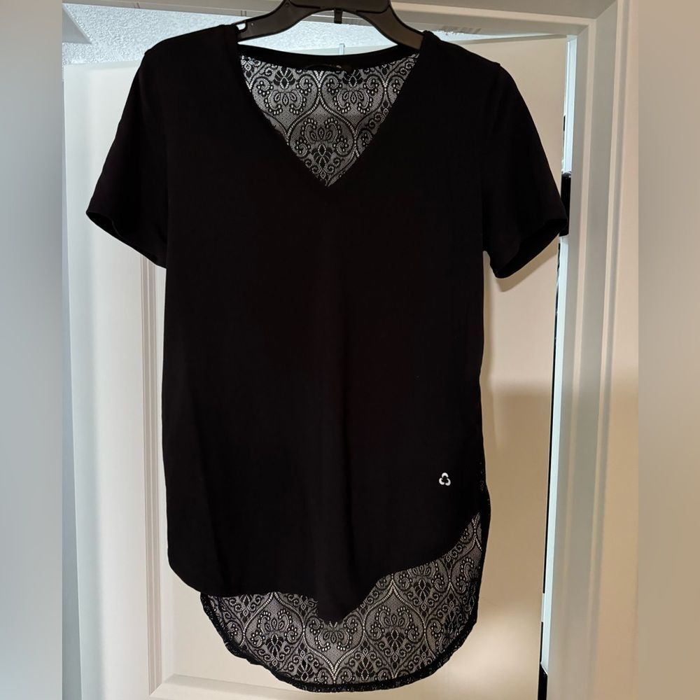 Black Lace Shirt